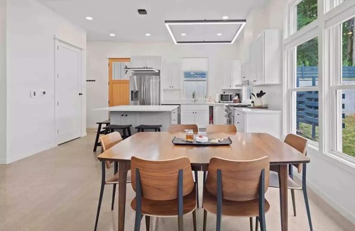 Black Mountain House | Brand New! Upscale home with 4 bedrooms, firepit, hot tub and game room