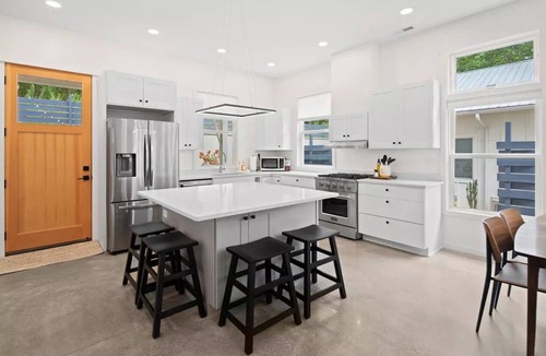 Black Mountain House | Brand New! Upscale home with 4 bedrooms, firepit, hot tub and game room