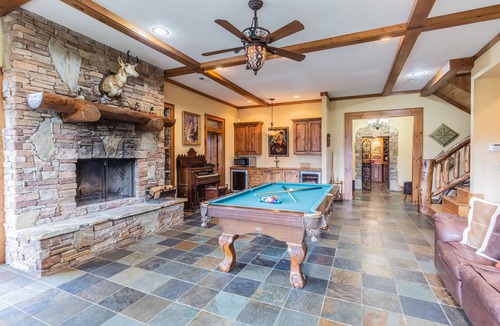 River Ridge House | Breath taking views at riverfront home with game room & fireplace, dog-friendly