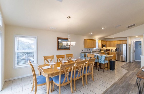 Colington Harbour House | Breathtaking sound & sunset views from this waterfront home on Colington Island!