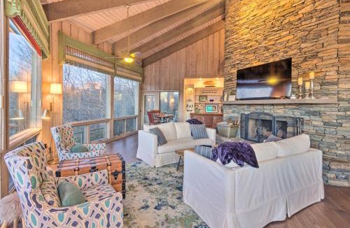 Brevard House | Brevard Home with Panoramic Lake and Mountain Views!