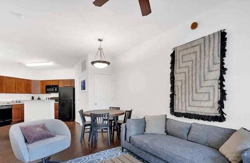 SouthPark Apartment | Bright 1BR with Balcony, Gym & Workspace
