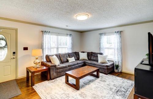 Browns Summit House | Browns Summit Vacation Rental with Fire Pit!