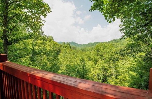 Almond Cabin | Bryson City Cabin | Hot Tub, Mtn Views | Sleeps 8