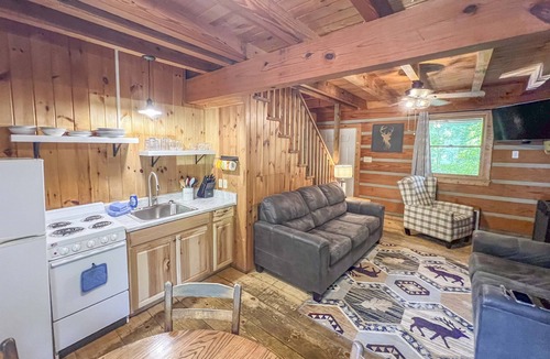 Cherokee Cabin | Cabin #6 - Riverfront w/Gas Fireplace & more!