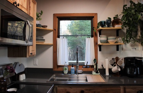 Wilkes County Cabin | Cabin in the Blue Ridge Mountains, nestled in the tree tops overlooking a creek