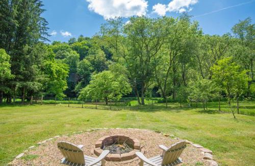 Lansing House | Cabin on the New River with Easy Steps to the River,Hot Tub, Fire Pit