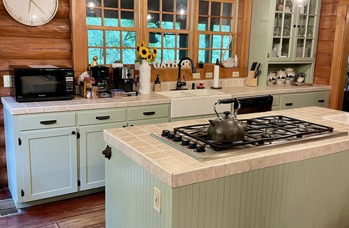 Cashiers Cabin | Cashiers Creek Front True Log 4,300 sqft Mountain Lodge, EV Charger + FiberOptic