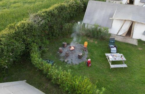 Coverack Other | Celtic Longhouse Tent at Coverack Camping