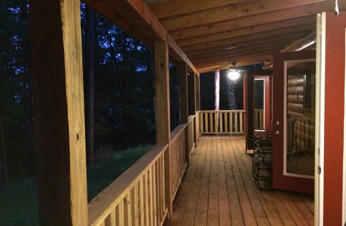 Murphy Cabin | Chalet Log Home In Peaceful Mountain Setting - That's Firefly Cabin