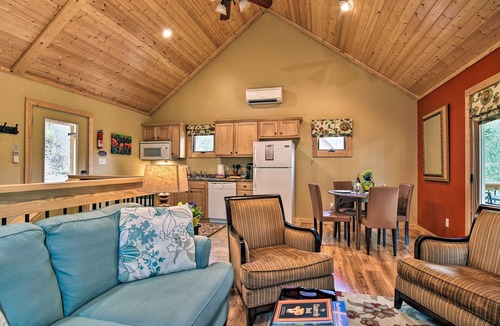 Weaverville Cabin | Chantarelle Cabin w/Hot Tub, Fireplace - Near Asheville!