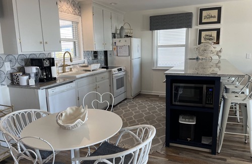 Emerald Isle Cottage | Charming cottage: ocean views, steps from beach, dog friendly! New Master Bath!