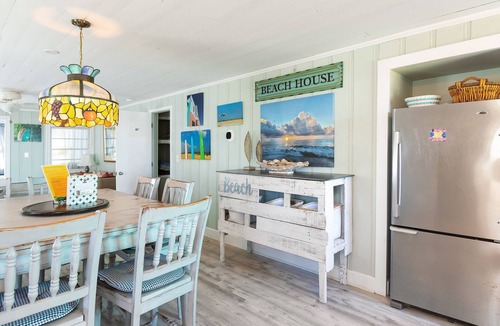 Kure Beach House | Charming Historic Cottage in Downtown Kure Beach: A 2 Minute Walk to Ocean Bliss