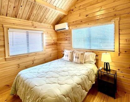 Marion House | Charming Log Cabin with Loft on Lake James- Private Resort Amenities