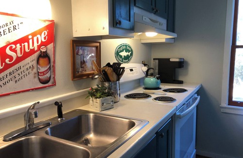 Southern Shores House | Charming, unique beach bungalow nestled in woodsy dunes. Walk to private beach.