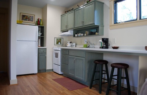 Hendersonville House | Chimney Rock area , private & a treetop view,1 bedroom house with washer/dryer