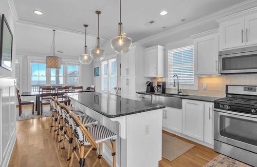 Oak Island House | Coast is Clear: Expansive Ocean and Waterway Views w/Private Backyard Pool