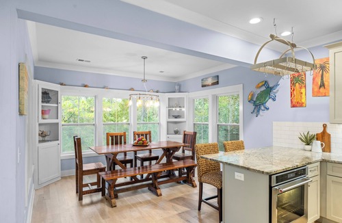Folly Beach House | Coastal Folly Beach Home | Walk to Sand, Outdoor TV & BBQ | Tidecrest