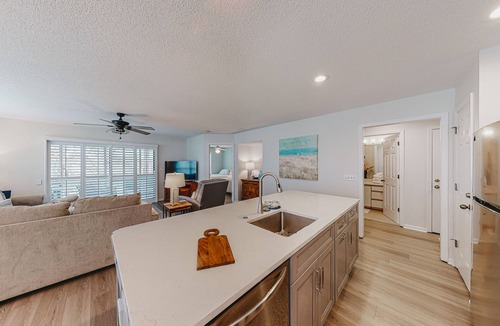 Sea Trail Condo | Coastal resort condo with on-site pools, hot tub, game room, & golf