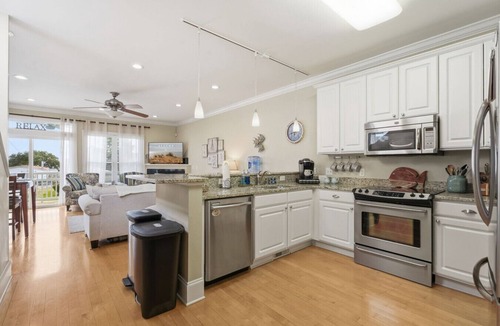 Carolina Beach Villa | Coastal Sky House at Kure Beach | 4BR/4BA Coastal Retreat