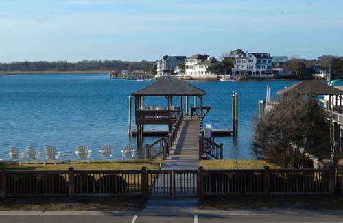 Wrightsville Beach House | Completely Renovated Sound Front Townhome with Boat Slip!
