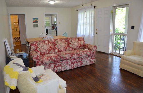 Robbinsville Cottage | Cottage along Lake, Tail of the Dragon and covered motorcycle parking