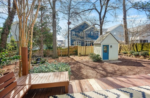 Raleigh House | Cottage in Heart of Five Points - Pet Friendly!