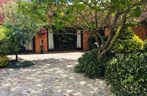 Henley House | Country Barn Studio in pretty setting.