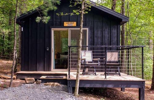 Balsam Grove Cabin | Couples’ Glamping Cabin - Lazy Bear