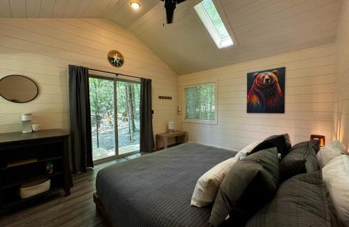 Balsam Grove Other | Couples Glamping Cabin-Lazy Bear at Valley Bear Farms Resort