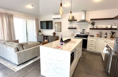 Forest City House | Cozy Carriage House in Downtown Forest City!