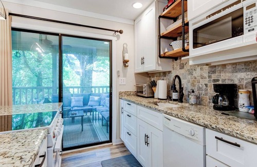 Lake Lure Condo | Cozy-Chic Lake Lure Studio Rumbling Bald Resort Access!
