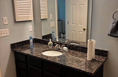 Greenville Condo | Cozy condo perfect for traveling medical professionals or nomads.