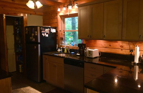 Spruce Pine Cabin | Cozy Mountain Cabin with pond one mile from the Blue Ridge Parkway