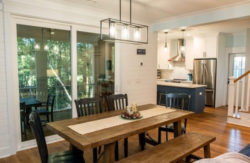 Bald Head Island House | Cozy outdoor living - 10-minute walk to harbor village and ferry terminal.