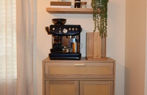 Charlotte House | Cozy Private Home in Charlotte! King Bed, Big yard, Espresso machine, Fire pit