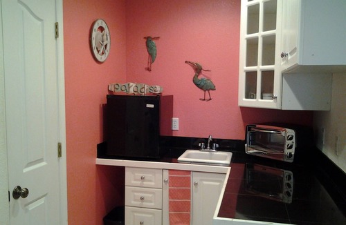Carova Beach Cottage | Cozy up in this very relaxing efficiency suite surrounded by pristine wildlife.