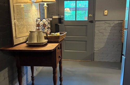 Lynn House | Craftsman Style Brick Cottage 1937 downstairs apartment