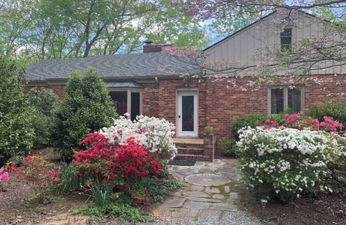 Lynn House | Craftsman Style Brick Cottage 1937 downstairs apartment