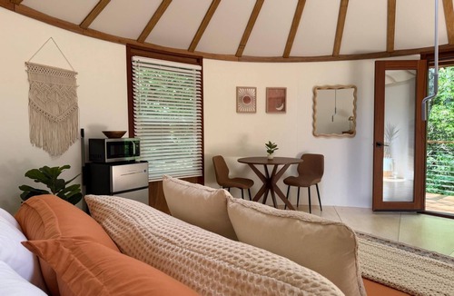 Balsam Grove Cabin | Creekside Yurt - The Whisperer
