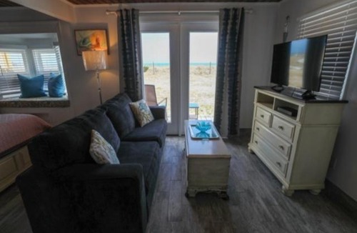 Kure Beach House | Crystal Shores Unit 4 - Ocean Front Unit with views of the sand dunes and ocean! steps away from beach! villa