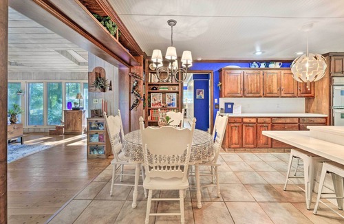 Dobson House | Dobson Getaway w/Private Pool & Game Room!