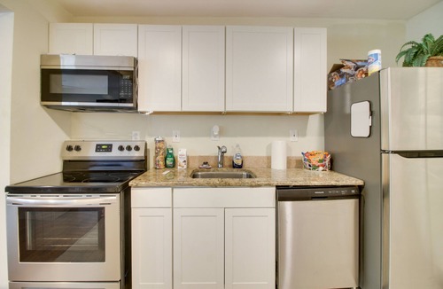 Shelby House | Dog-Friendly Shelby Home w/Private Yard & Hot Tub