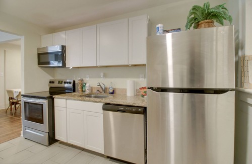 Shelby House | Dog-Friendly Shelby Home w/Private Yard & Hot Tub