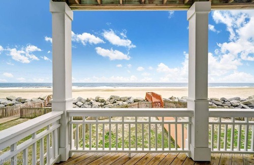 North Carolina Coast House | Dolphin Watch | Oceanfront + Dog Friendly!