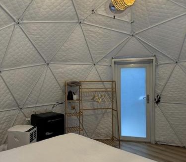 Ruffin Other | Dome Tent Retreat with Private Wood-Fired Hot Tub in Branchville, South Carolina