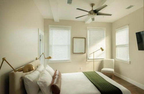 Old West Broad Neighborhood Apartment | Downtown, contemporary, 2 bedroom, Roof Terrace! 2B