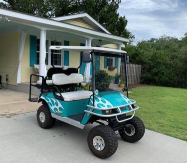 Southport House | Downtown- Sunshine Cottage and Golf Cart