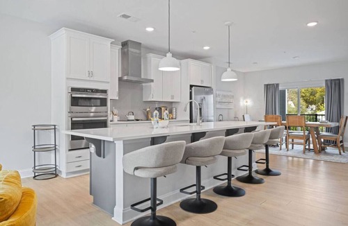 Wake Forest Condo | Downtown Wake Forest Luxury Condo | Rooftop Terrace + EV Charger