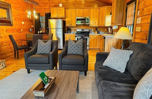 Bryson City Cabin | Dreamcatcher - Free Tour Tix - secluded - Fire Pit and Outdoor Bed Swing